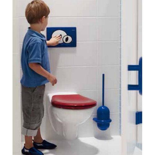 leerling Collega Mineraalwater toilet seat - Sphinx 300 Kids toilet seat with lid red