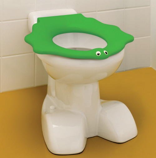 vos Nauwgezet heroïne toiletzitting - Sphinx 300 Kids Turtle toiletzitting zonder deksel groen