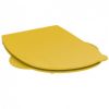 Ideal Standard Contour 21 Schools S453379 toilet seat with lid yellow