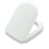 Pressalit 300 548000-D08999 toilet seat with lid white (OUTLET)