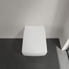Villeroy en Boch Memento 2.0 8M24S1RW toiletzitting met deksel Stone White