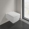 Villeroy en Boch Memento 2.0 8M24S1RW toiletzitting met deksel Stone White