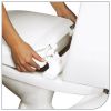 Etac Hi-Loo 80301106 toilet seat with lid 6cm fixed-mounted white