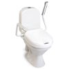 Etac Hi-Loo 803013162 toilet seat with lid 6cm and armrests white