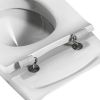 Pressalit Objecta Pro 989011-DF7999 toilet seat without lid white polygiene