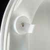 Pressalit Dania R33000 toiletzitting 50mm verhoogd met deksel wit