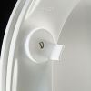Pressalit Dania R37000-B83999 toiletzitting met deksel wit