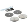 Villeroy en Boch Subway 3.0 92094661 set vaste scharnieren chroom