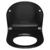 Pressalit Sway D2 994001-DF4999 toilet seat with lid black