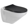 Pressalit Sway Uni 970001-D05999 toilet seat with lid black
