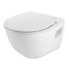Pressalit Inspira Uni 1074000-D05999 toiletzitting met deksel wit