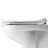 Pressalit Projecta D Solid Pro 1008011-DG4925 toilet seat with lid white polygiene