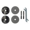 Villeroy en Boch Legato - Subway 2.0 - Subway 3.0 - Venticello 92247461 set vaste scharnieren chroom