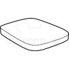 Geberit Silk 572620000 toilet seat with lid white