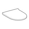 Geberit Acanto 502.719.01.1 toiletzitting met deksel wit