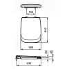Ideal Standard Ventuno T663701 WC-Sitz mit Deckel weiß