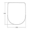 Sphinx 430 S8H51400000 OLK-04 softclose toiletzitting met deksel wit (OUTLET)
