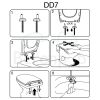 Pressalit Code 778000-DD7999 toiletzitting met deksel wit