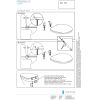 Pressalit Dania R37000-B83999 toiletzitting met deksel wit