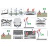 Ideal Standard Mia TV111AA set van 2 scharnieren chroom