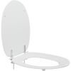 Pressalit Colani R36000-B83999 toiletzitting met deksel wit