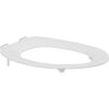 Pressalit Dania R27000-D83999 toiletzitting zonder deksel wit