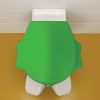 Sphinx 300 Kids Turtle S8H51110450 toiletzitting (kinderzitting) met deksel groen *niet meer leverbaar*