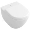Villeroy en Boch Subway 9M55Q1R2 toiletzitting met deksel wit (Star White CeramicPlus) *niet meer leverbaar*