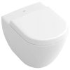 Villeroy and Boch Subway Compact 9M666101 toilet seat with lid white