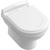Villeroy en Boch Hommage 8809S1R3 toiletzitting met deksel pergamon *niet meer leverbaar*