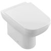 Villeroy en Boch Joyce 9M52S101 toiletzitting met deksel wit