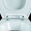 Pressalit Calmo 556273-D15999 toiletzitting met deksel pergamon