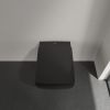 Villeroy en Boch Memento 2.0 8M24S1R7 toiletzitting met deksel Pure Black