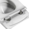 Pressalit Objecta Pro 989011-DH4999 toiletzitting zonder deksel wit polygiene