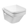 Roca Dama Compact A80178C004 toiletzitting met deksel wit