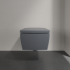 Villeroy en Boch Memento 2.0 8M24S1I4 toiletzitting met deksel Graphite