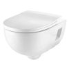 Pressalit Project 300 Pro 1194111-DH9999 toiletzitting met deksel zwart