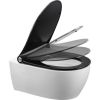 Pressalit Sway D2 994230-DF4999 toiletzitting met deksel mat wit