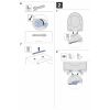 Geberit Icon 500837011 toiletzitting met deksel wit