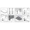 Duravit D-Code 0060390000 toiletzitting Vital met deksel wit
