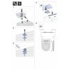 Geberit Acanto 500.605.01.2 toiletzitting met deksel wit