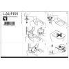 Laufen Palace 8917080000001 bevestiging voor closetzitting