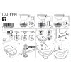 Laufen Pro Liberty 8989513000001 toiletzitting zonder deksel wit