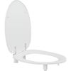 Pressalit Dania R33000 toiletzitting 50mm verhoogd met deksel wit