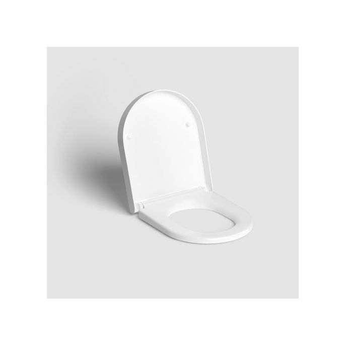 Clou First CL0406030 toiletzitting met deksel (verkorte versie) wit