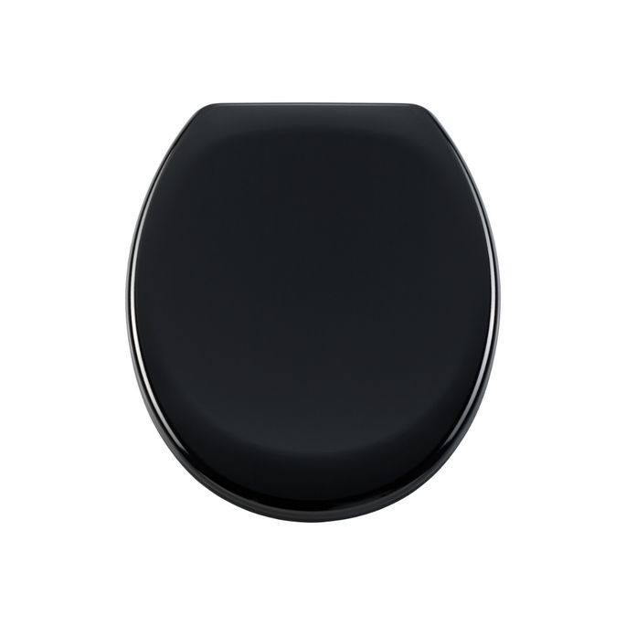 Diaqua Barbana 31166680 toilet seat with lid black