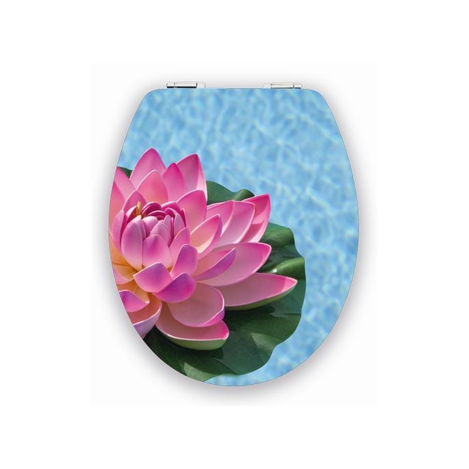 Diaqua Brillant 31171701 toiletzitting met deksel shiny motief Lotus