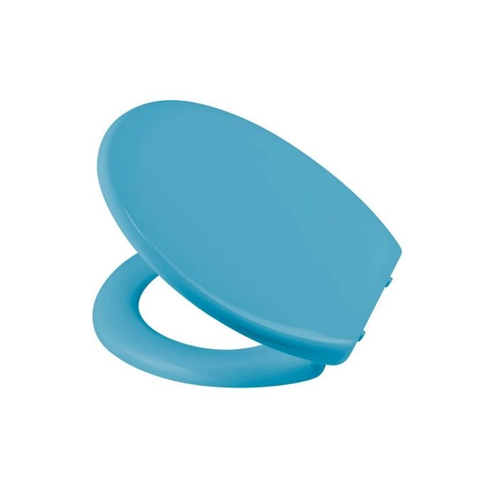 Diaqua Barbana 31166656 toilet seat with lid blue