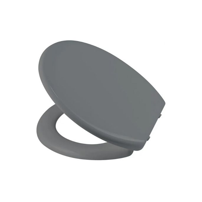 Diaqua Barbana 31166658 toilet seat with lid gray