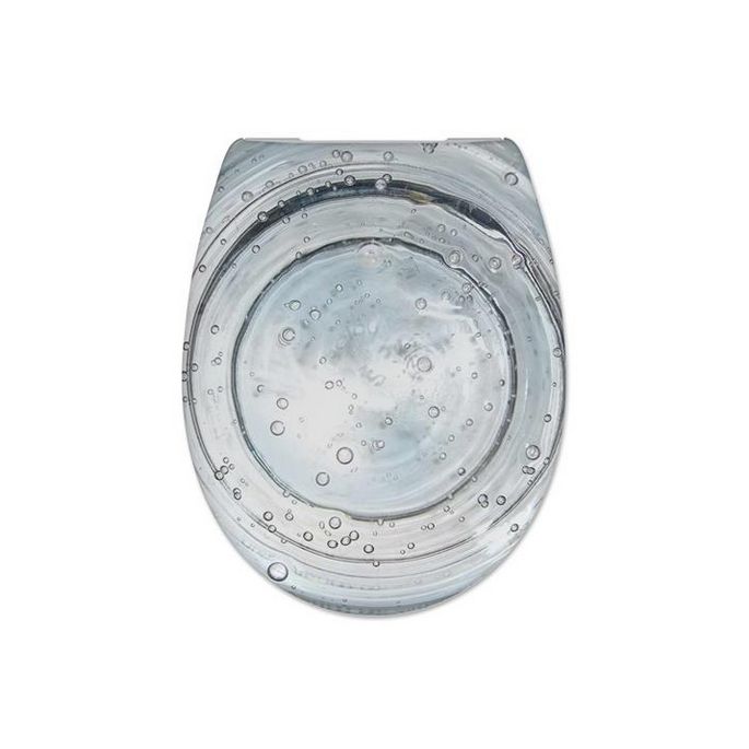 Diaqua Laval 31172004 toilet seat with lid motif Sparkling water